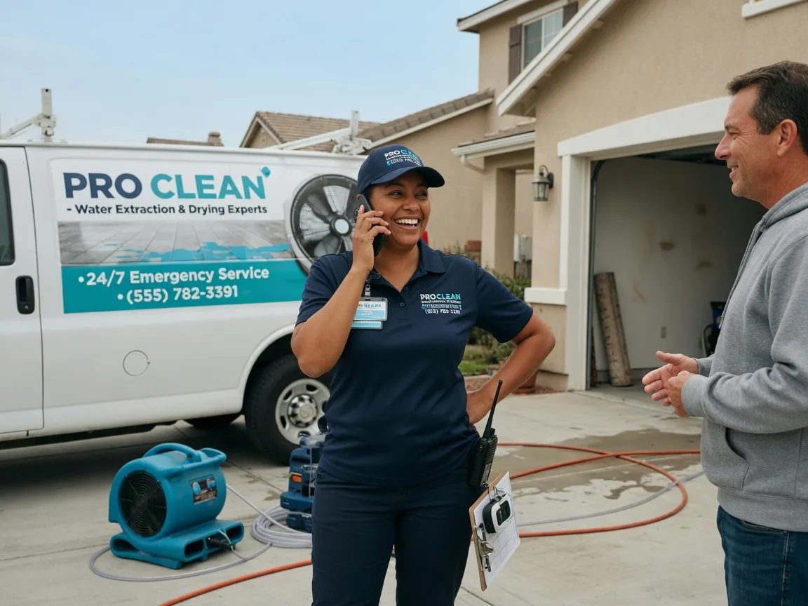 Water Extraction & Drying San Andreas, CA FAQs